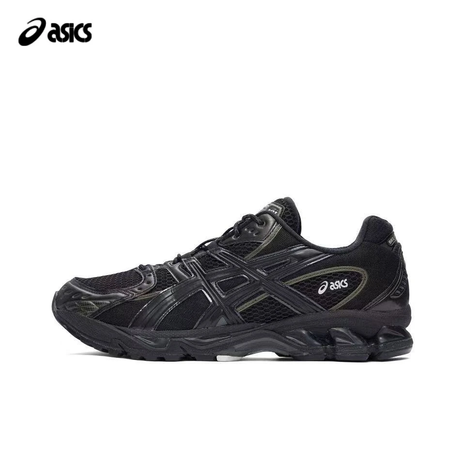 ASICS/亚瑟士 GEL-NIMBUS 10.1顶男穿搭黑白阴阳色双生跑鞋 黑灰
