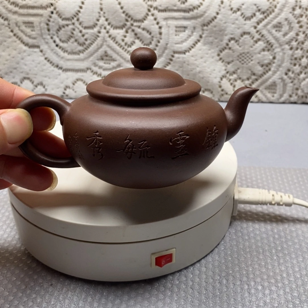 紫砂茶壶紫泥茶壶