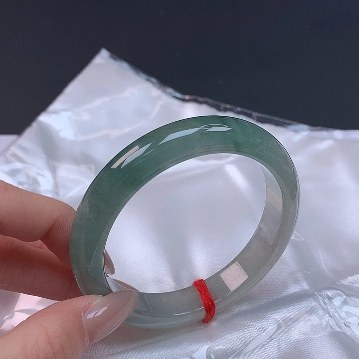 翡翠未镶嵌手镯58