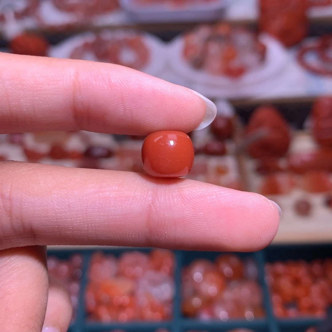 南红玛瑙未镶嵌珠宝半成品老型1