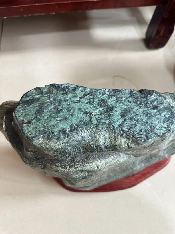 青岛崂山绿石 海底精品料子