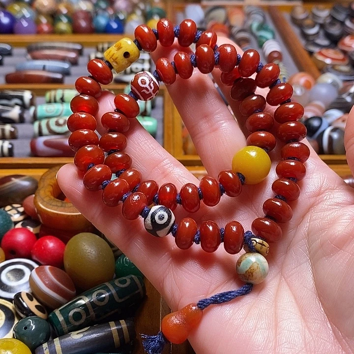 善***堂玛瑙/玉髓未镶嵌手串