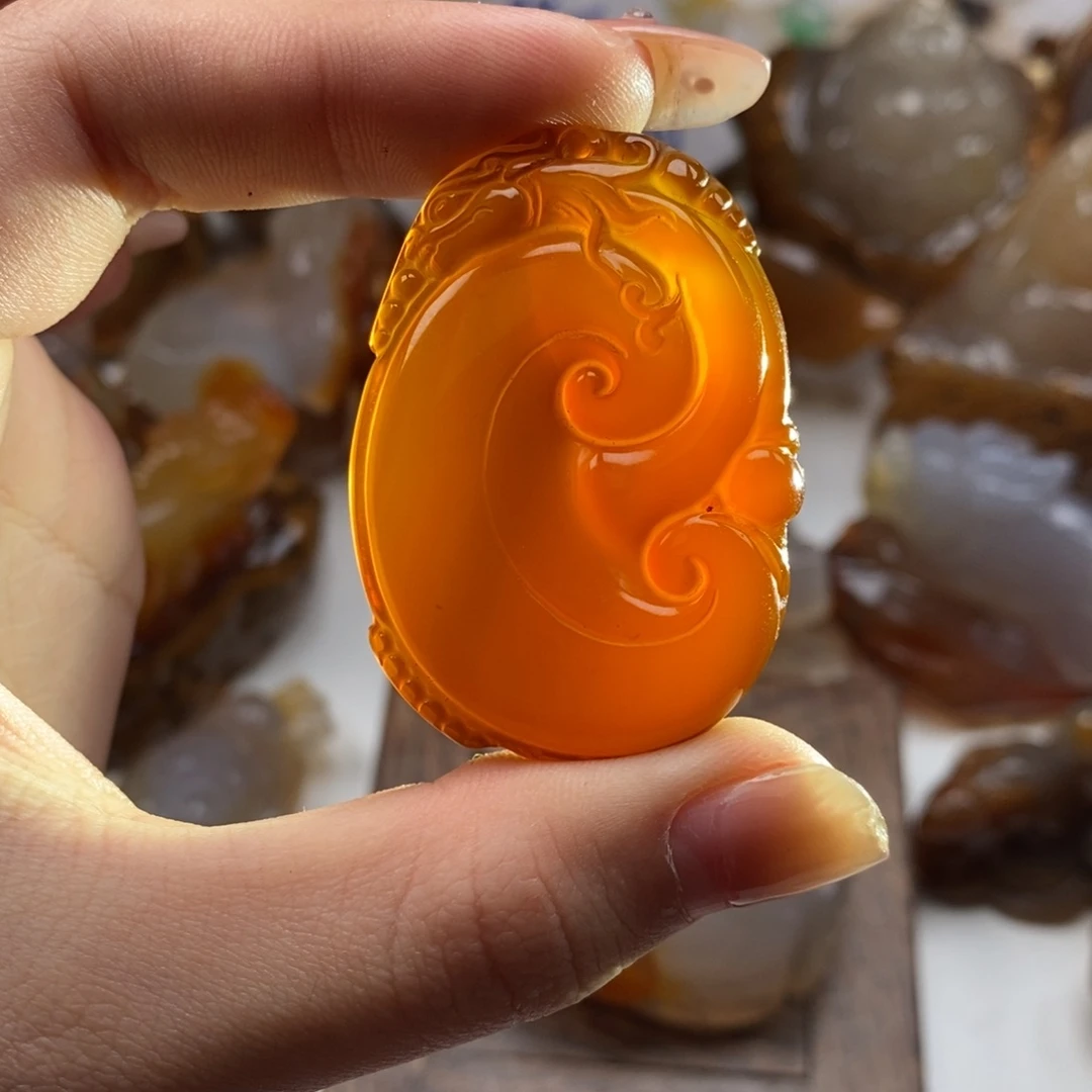 玛瑙/玉髓未镶嵌颈饰