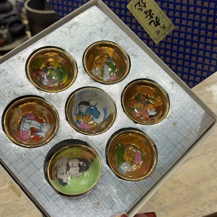 陶瓷古美术置物摆件