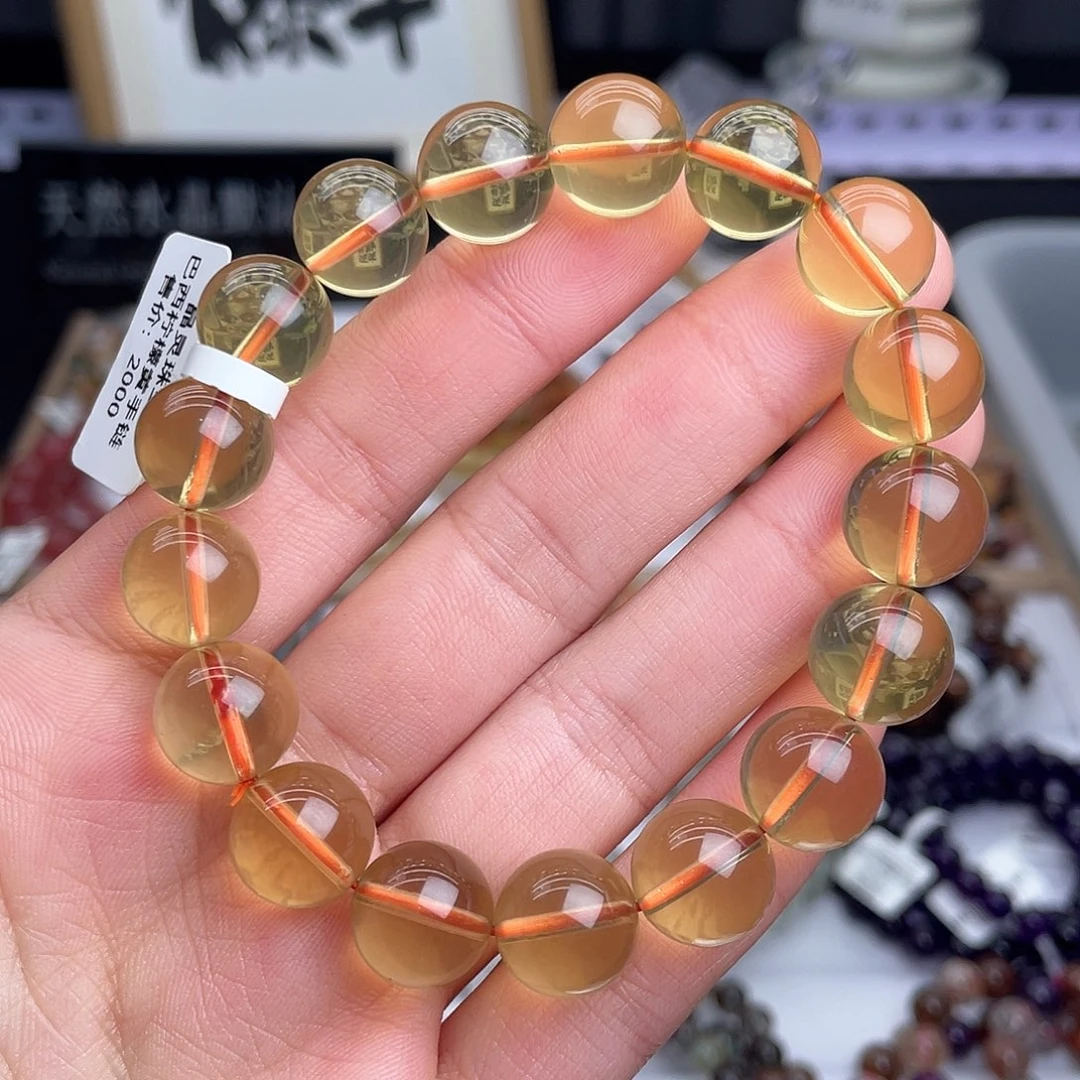 水晶手串未镶嵌天然