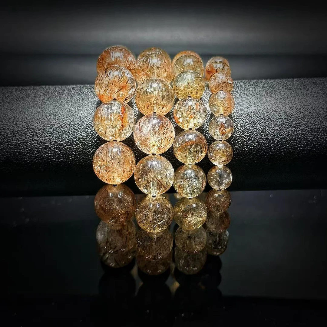 非金属玻璃手链 SJ0857 黑色SJ圆珠手链 多样性发其一