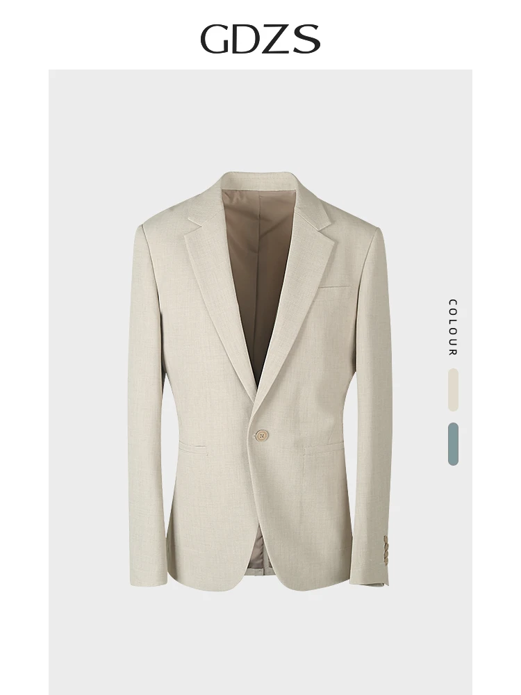 GDZS格度佐致品牌男装-春夏新款气质纯色正装西服套装PABBA3083