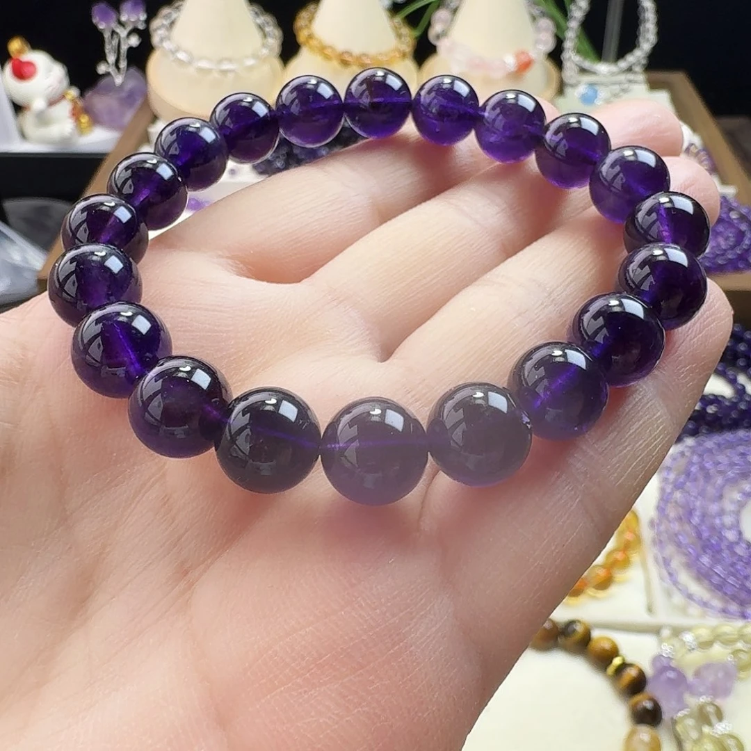 水晶手链未镶嵌乌拉圭9mm