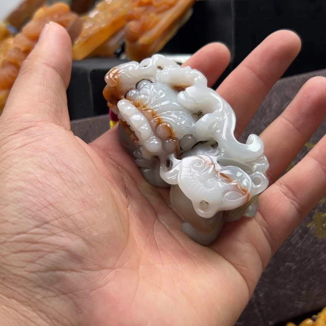 石英质玉（黄龙玉）未镶嵌多选一发货