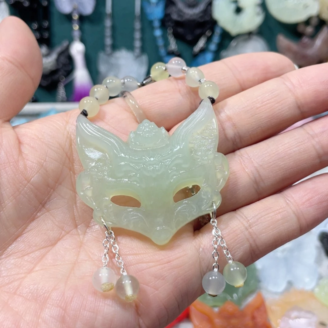 【闪购商品】未镶嵌岫玉颈饰90吊坠