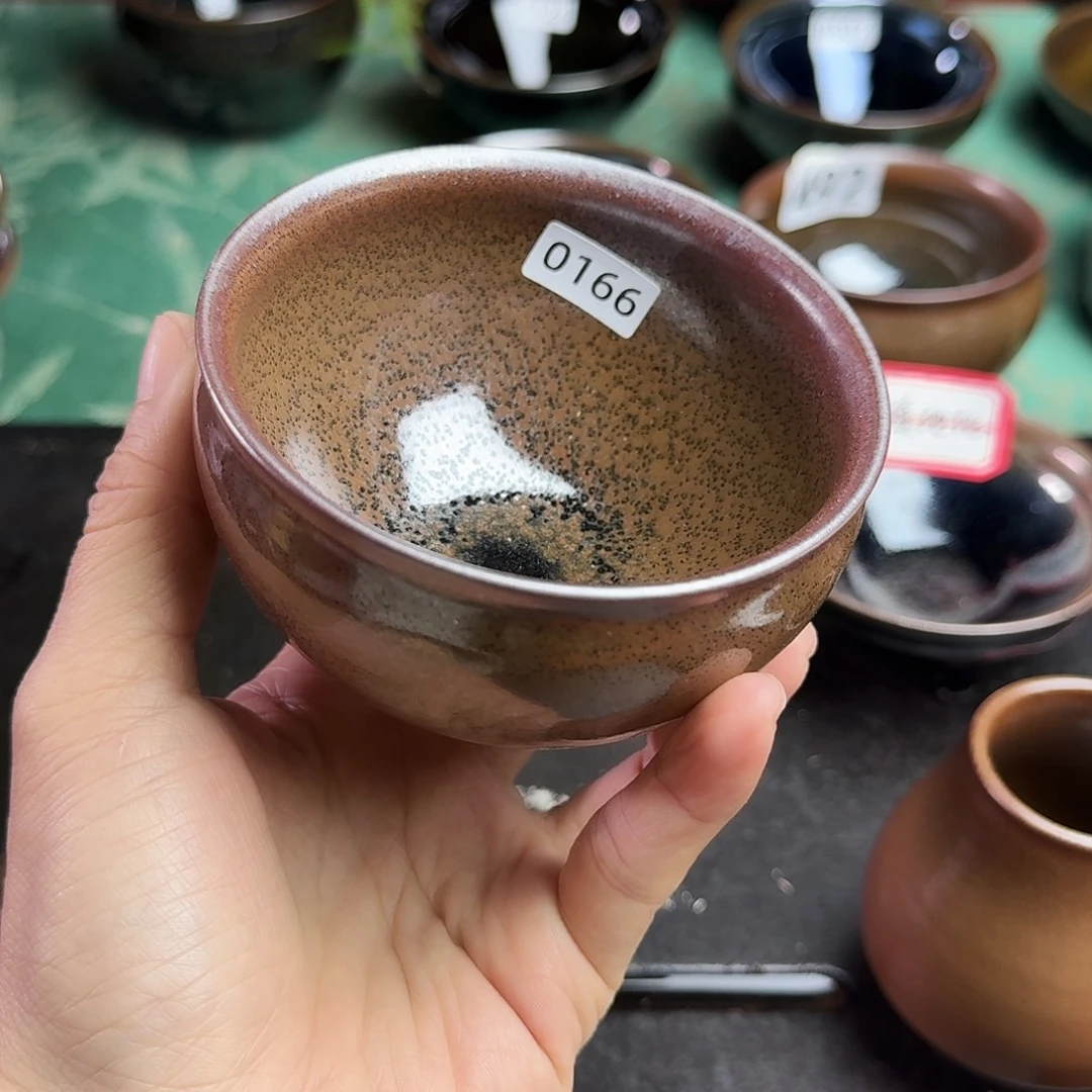 茶盏0166 罗莉柴烧手工主人杯