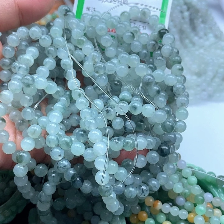 水***情翡翠未镶嵌颈饰翡翠