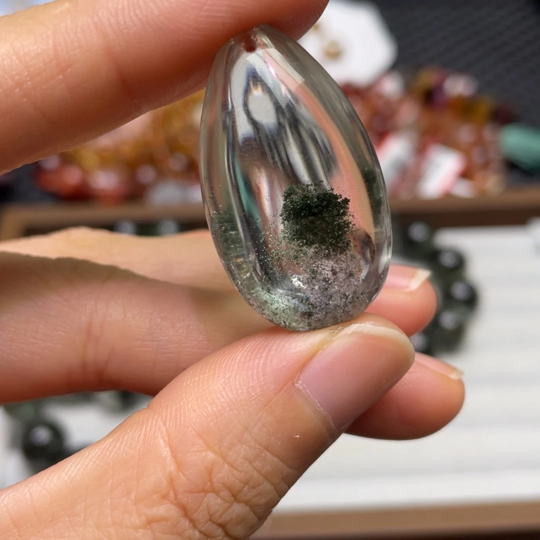 合成水晶未镶嵌挂件