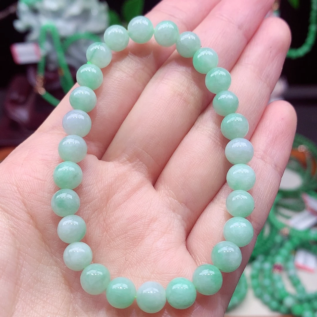 翡翠未镶嵌手链翡翠