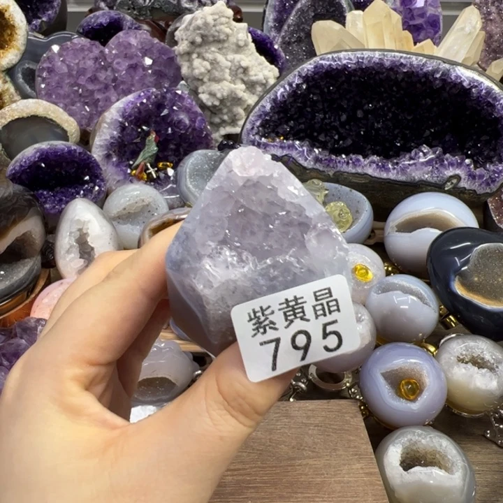 未镶嵌大型摆件（非配饰）紫晶795