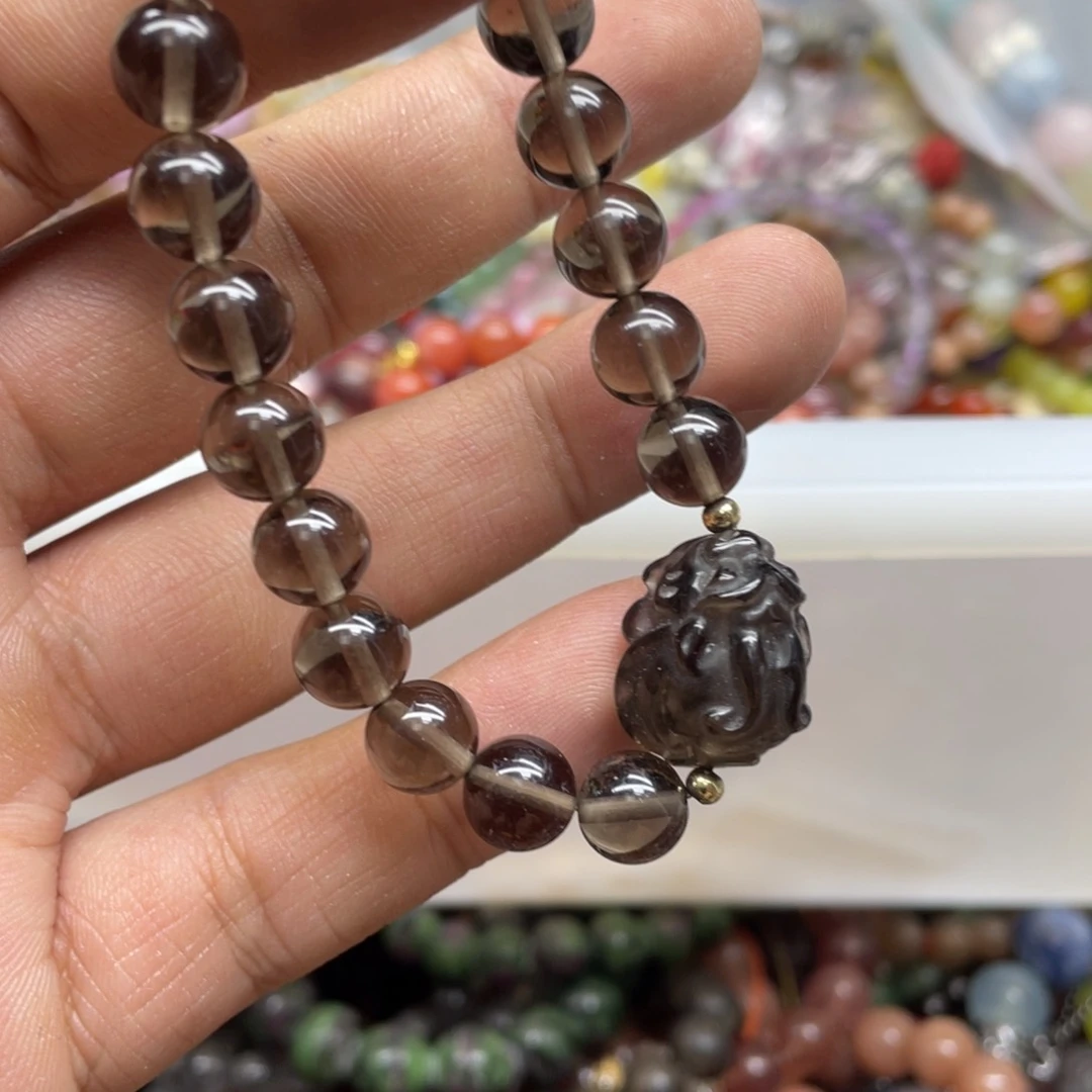 银S800镀金镶嵌颈饰紫晶