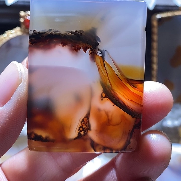 玛瑙/玉髓未镶嵌颈饰