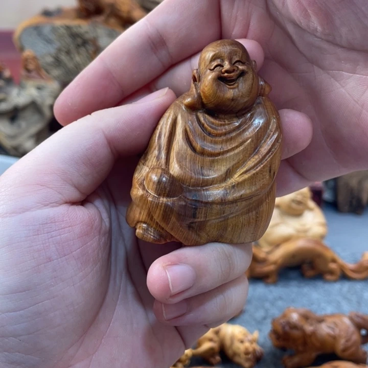 柏木（崖柏）太行崖柏根雕摆件乐乐3
