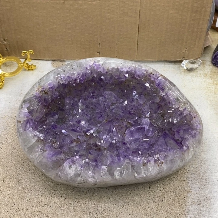 未镶嵌大型摆件（非配饰）紫晶