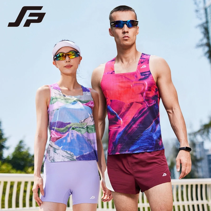 斐速跑速干凉感运动背心透气排汗无袖运动健身马拉松专业短袖Y019