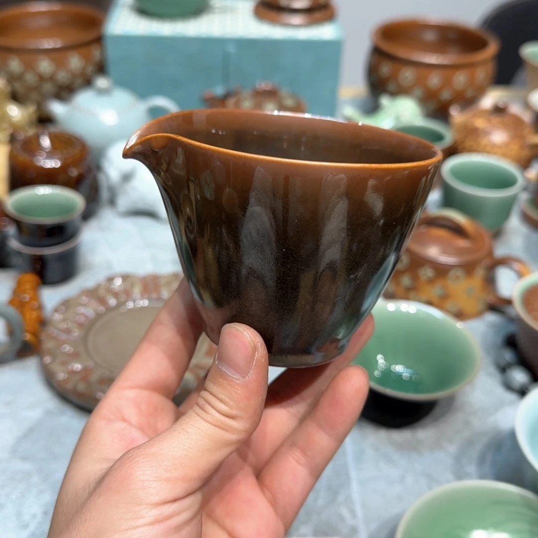 小金茶器青瓷茶具