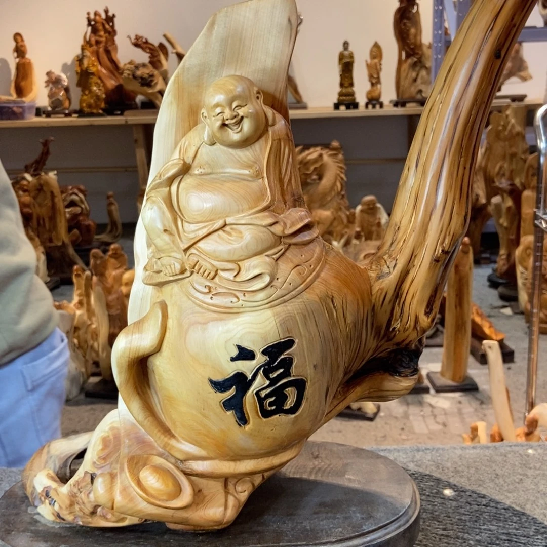 柏木（崖柏）太行崖柏根雕摆件