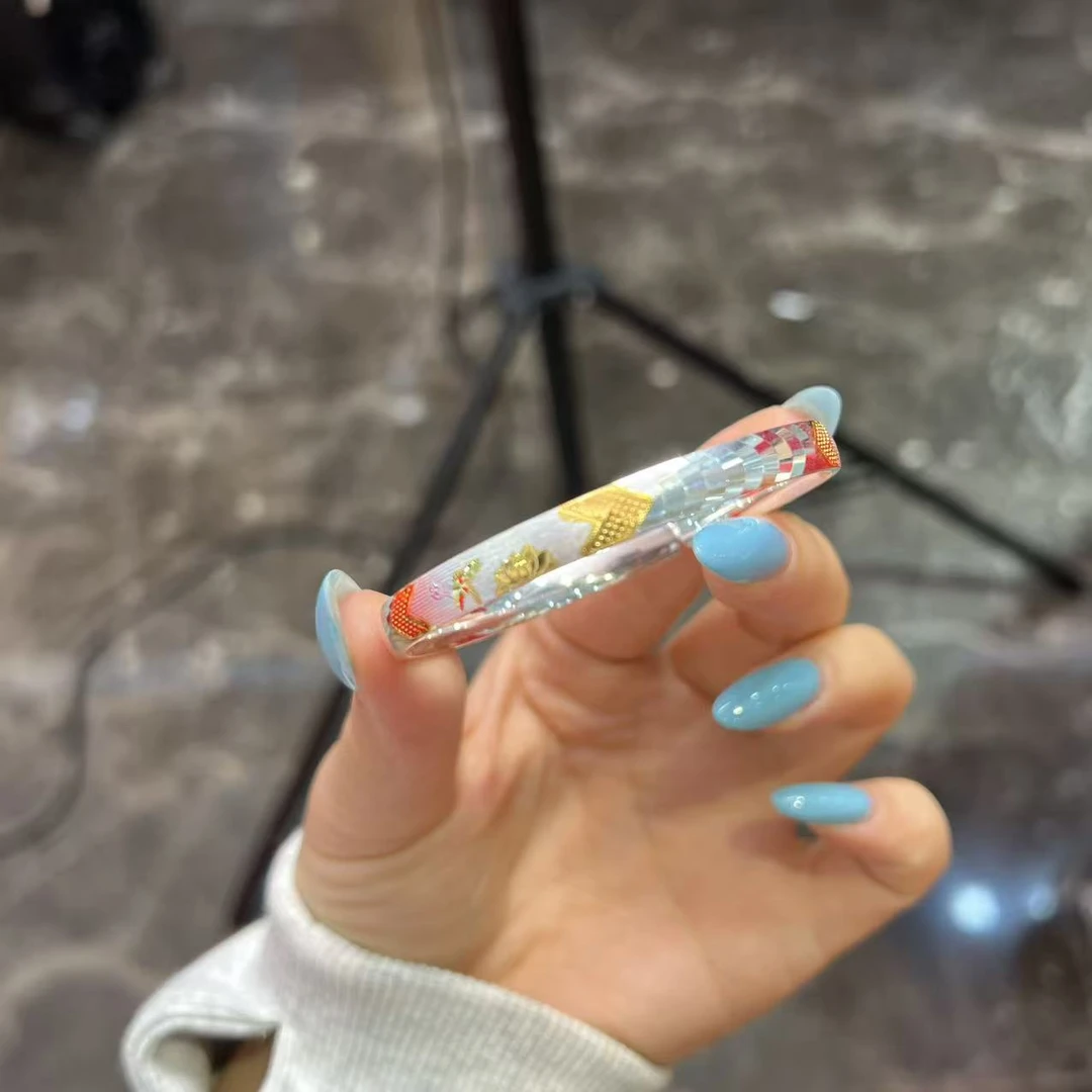 足银手镯 【小宝珠宝】26 T102025足银手镯-多样性发其一