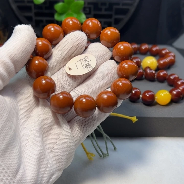 狼***叔橄榄核手串/手链1.7超精品