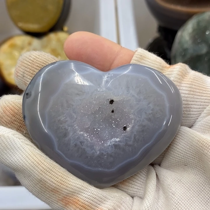 珠宝半成品紫晶未镶嵌