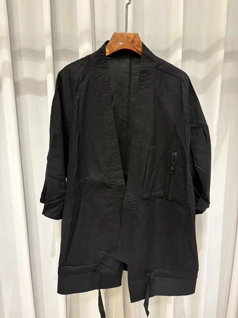 【TR】750-2090750复古纯色开衫外套（特殊宽松型）