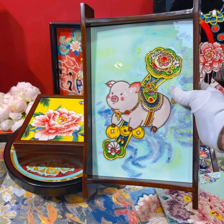 陶瓷瓷板画艺术作品