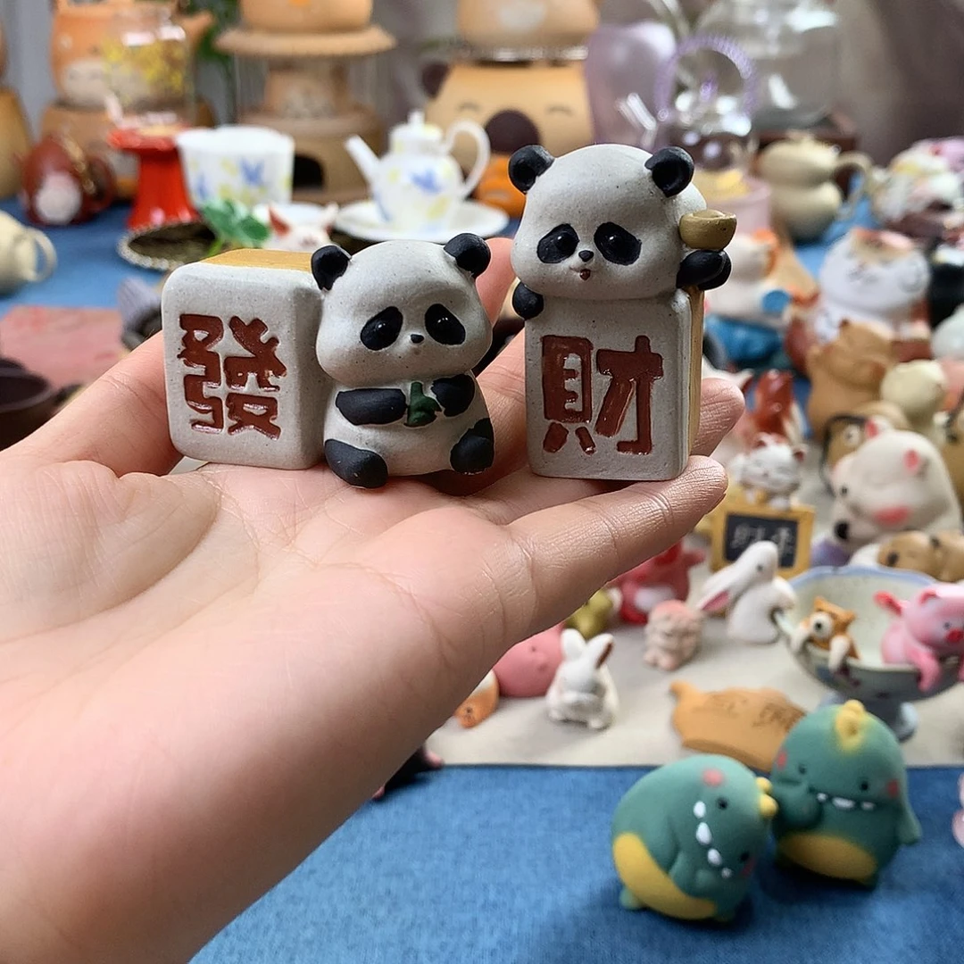 茶宠紫砂手工制作