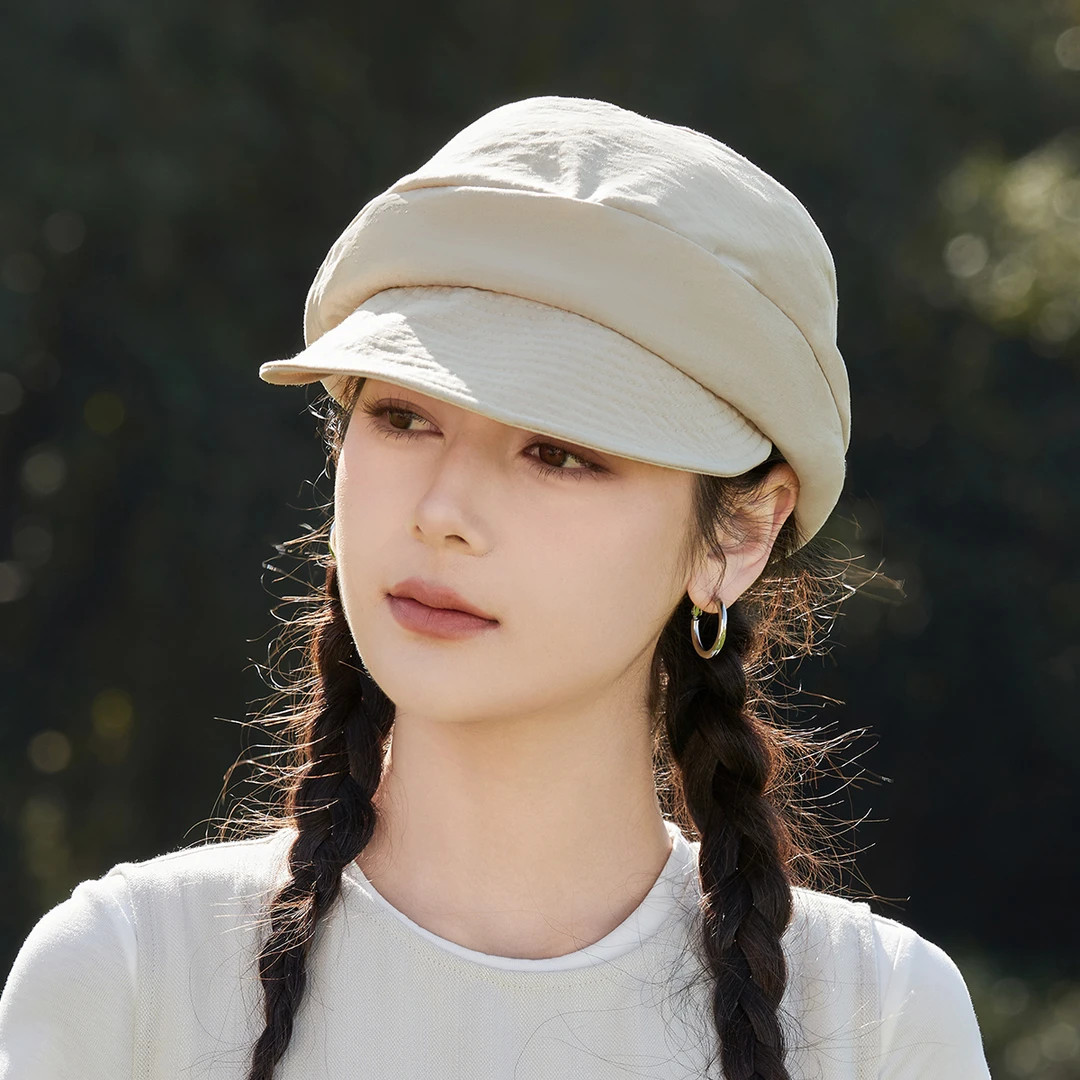 帽子女春夏户外鸭舌帽韩版透气显脸小运动帽