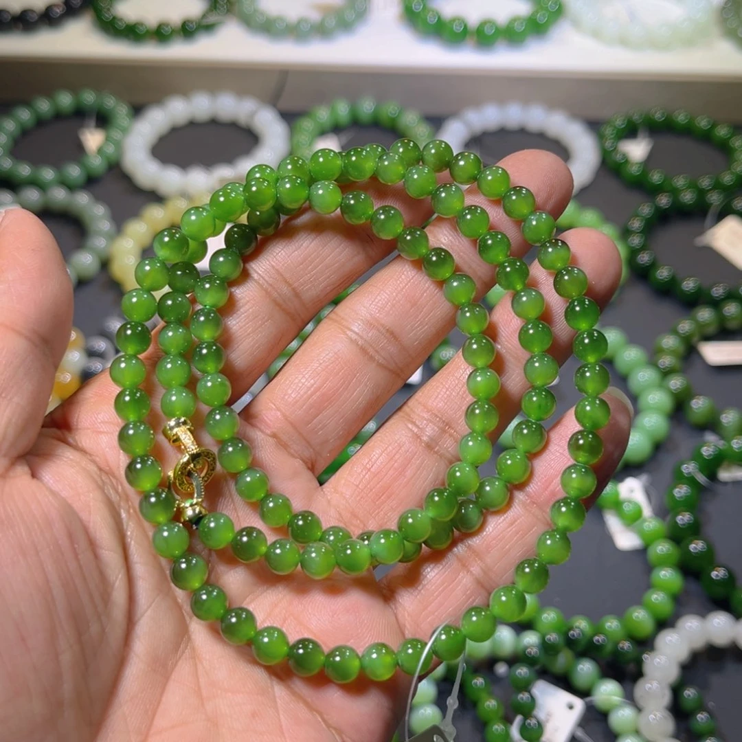 ****心和田玉未镶嵌手链