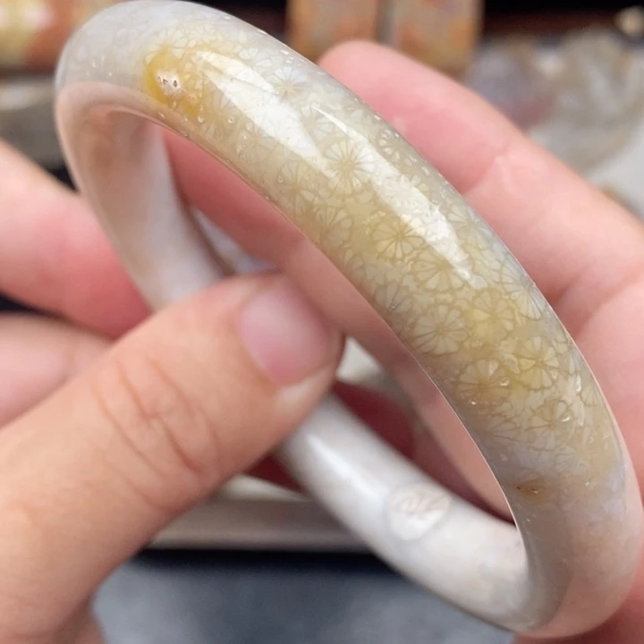 硅化玉手镯未镶嵌57