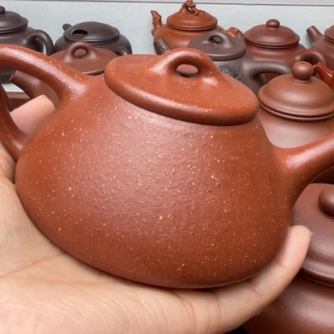 紫砂茶壶华*紫砂壶全手工