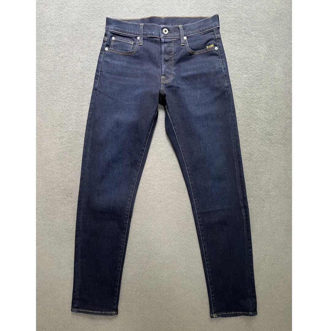 [GS] 3301基础款 深蓝色 春夏款男士直筒带修身 时尚潮流