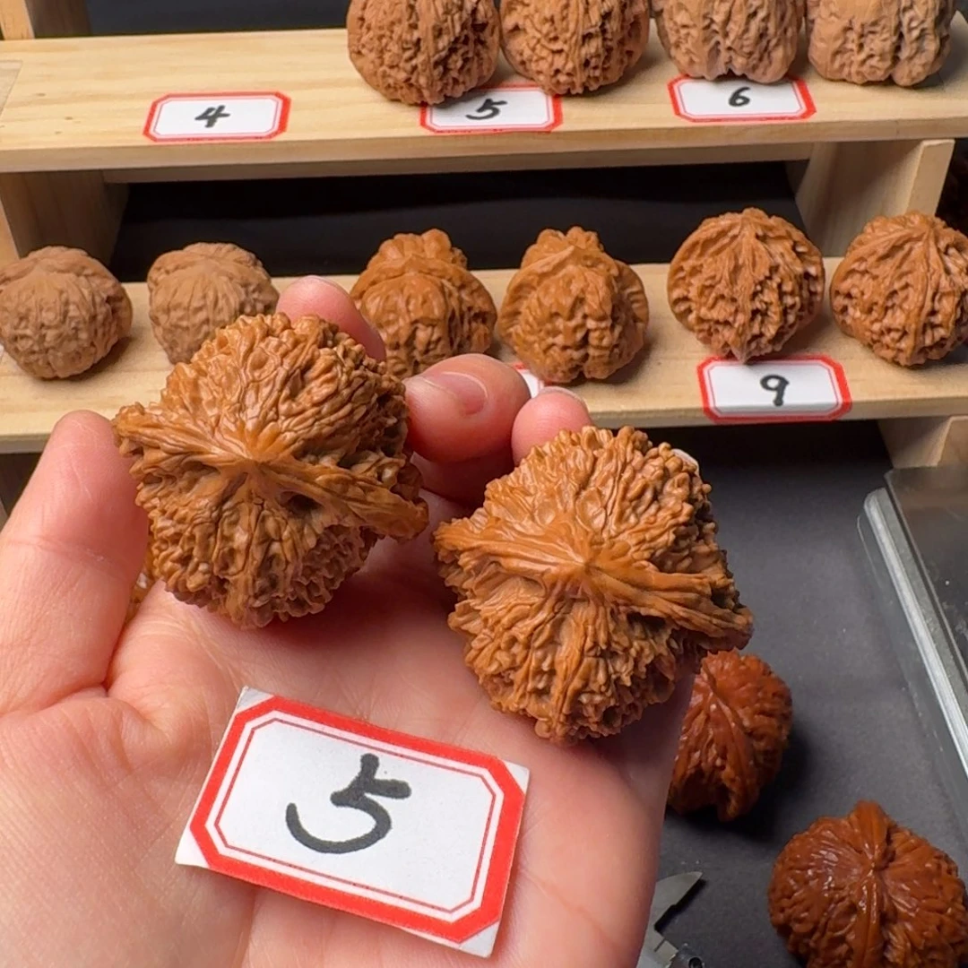 文玩核桃把件满天星44尺