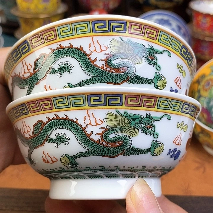 景德镇陶瓷藏式茶碗