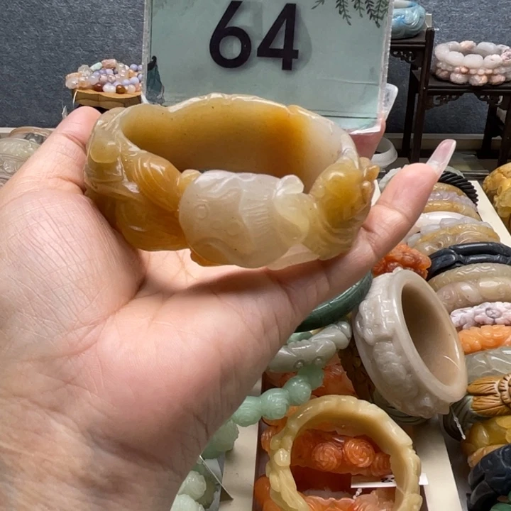 石英岩玉合金手镯