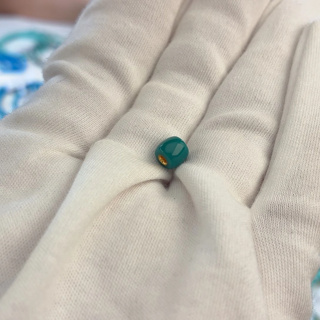 绿松石未镶嵌配饰6.2mm