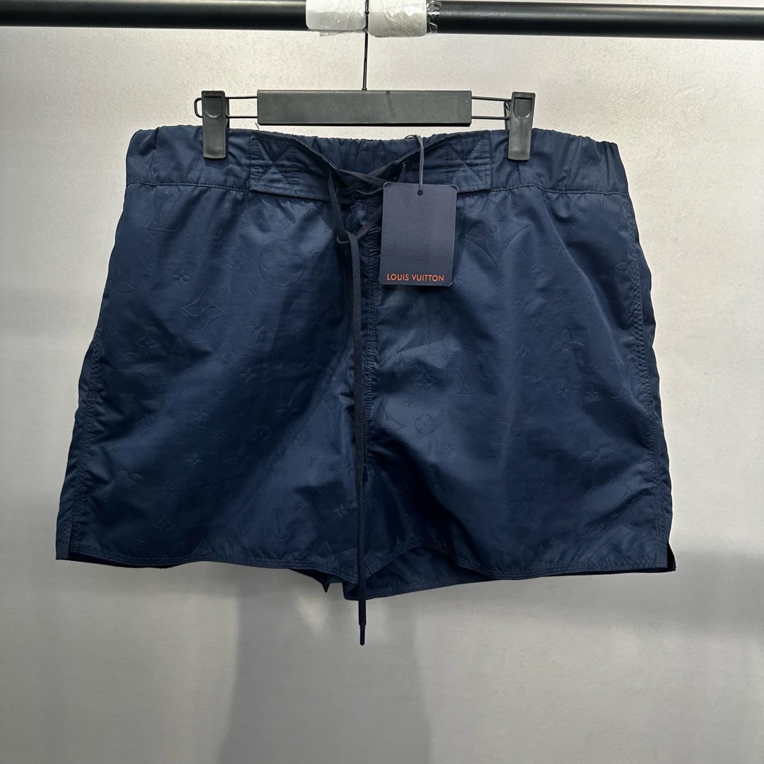 99新 LouisVuitton/路易威登 Lv满印暗纹短裤/XL码/99新带吊