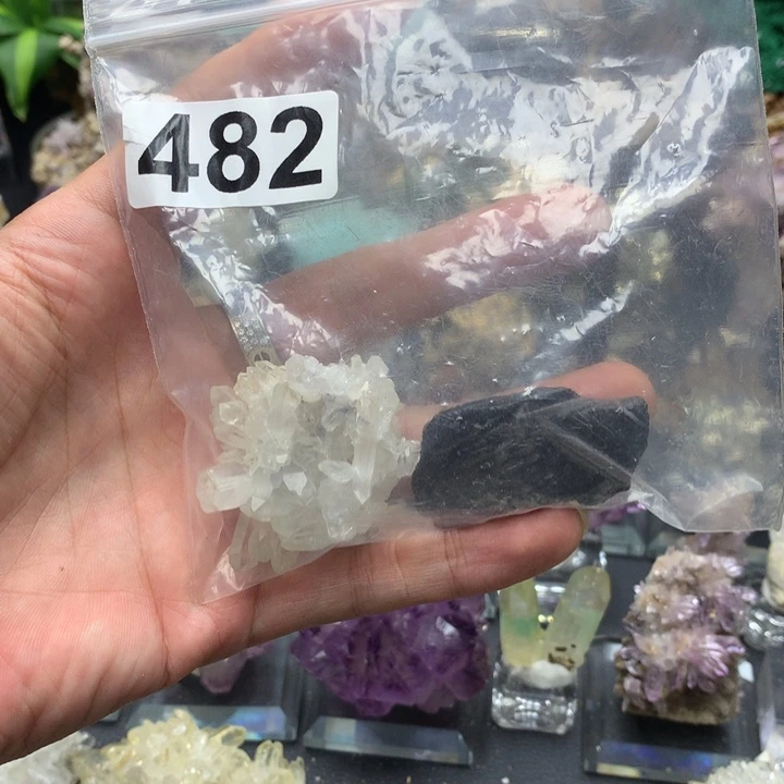 翼***点未镶嵌珠宝半成品水晶482