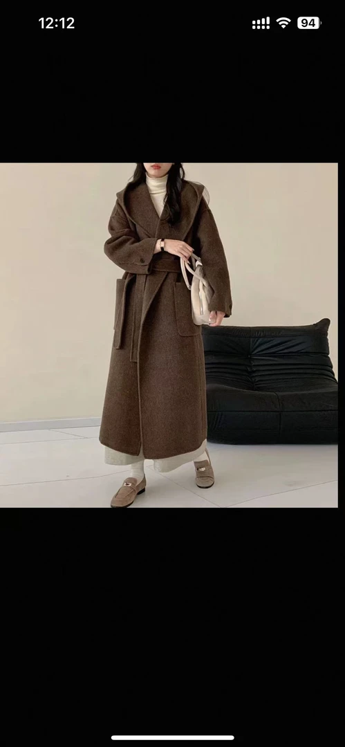 2024新韩系高端定制连帽睡袍