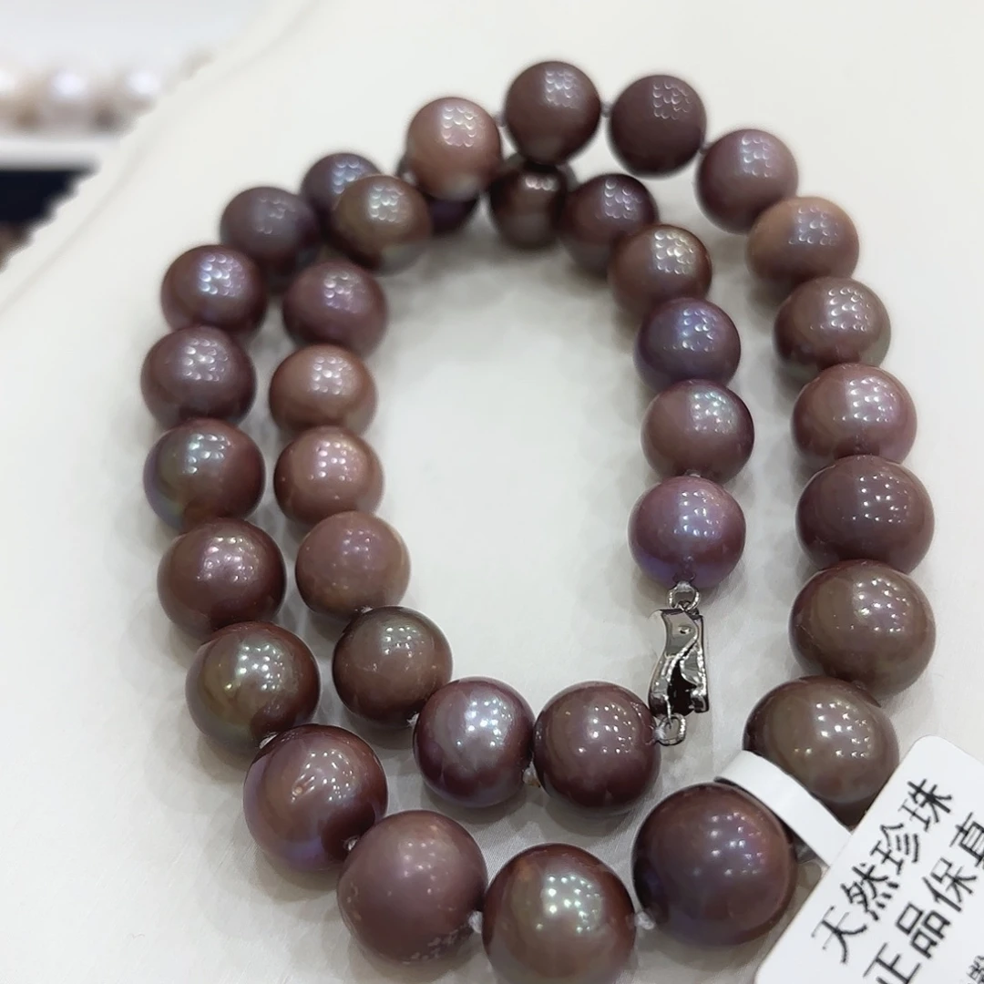 项链淡水珍珠未镶嵌11-13有核