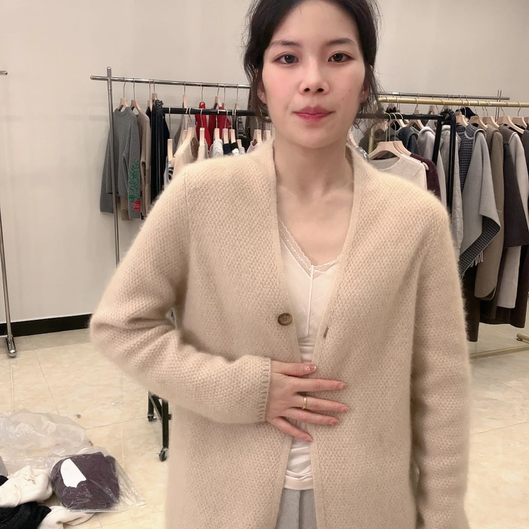 一粒扣蜂窝针超好看