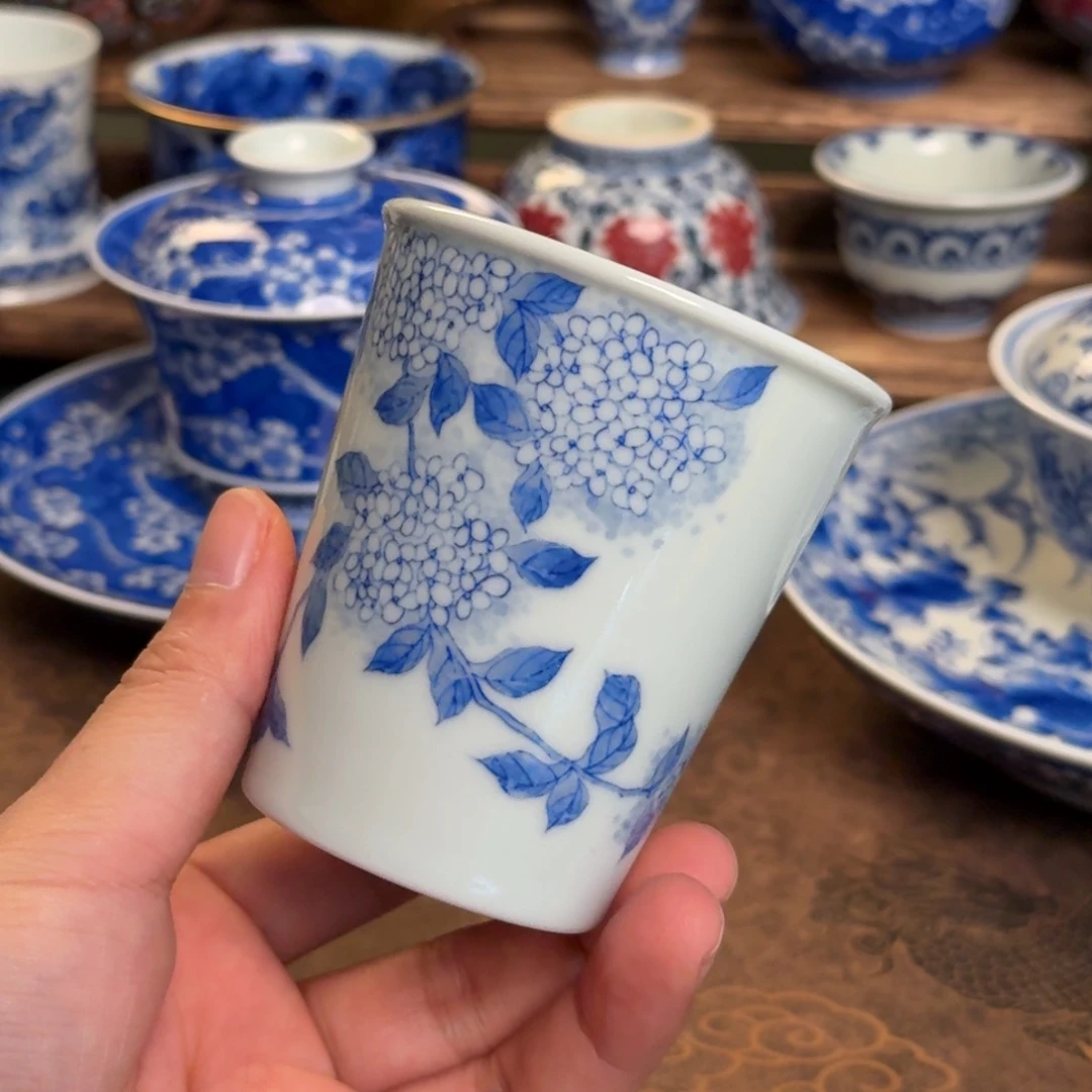 纯手工手绘陶瓷茶具