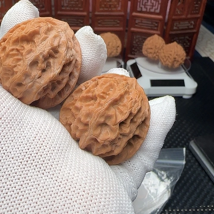 把件桃核全品三角桩36尺苹果园