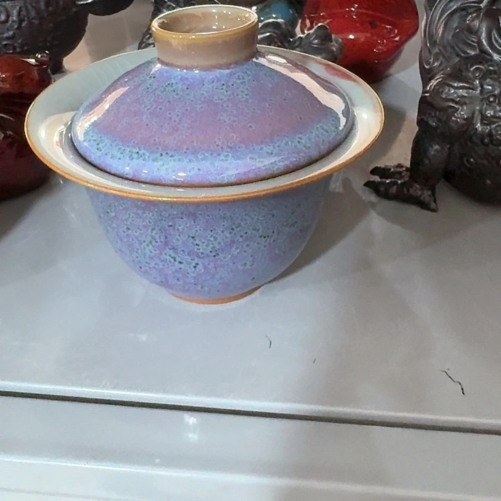 主人杯一个,瓷。。品茗瓷