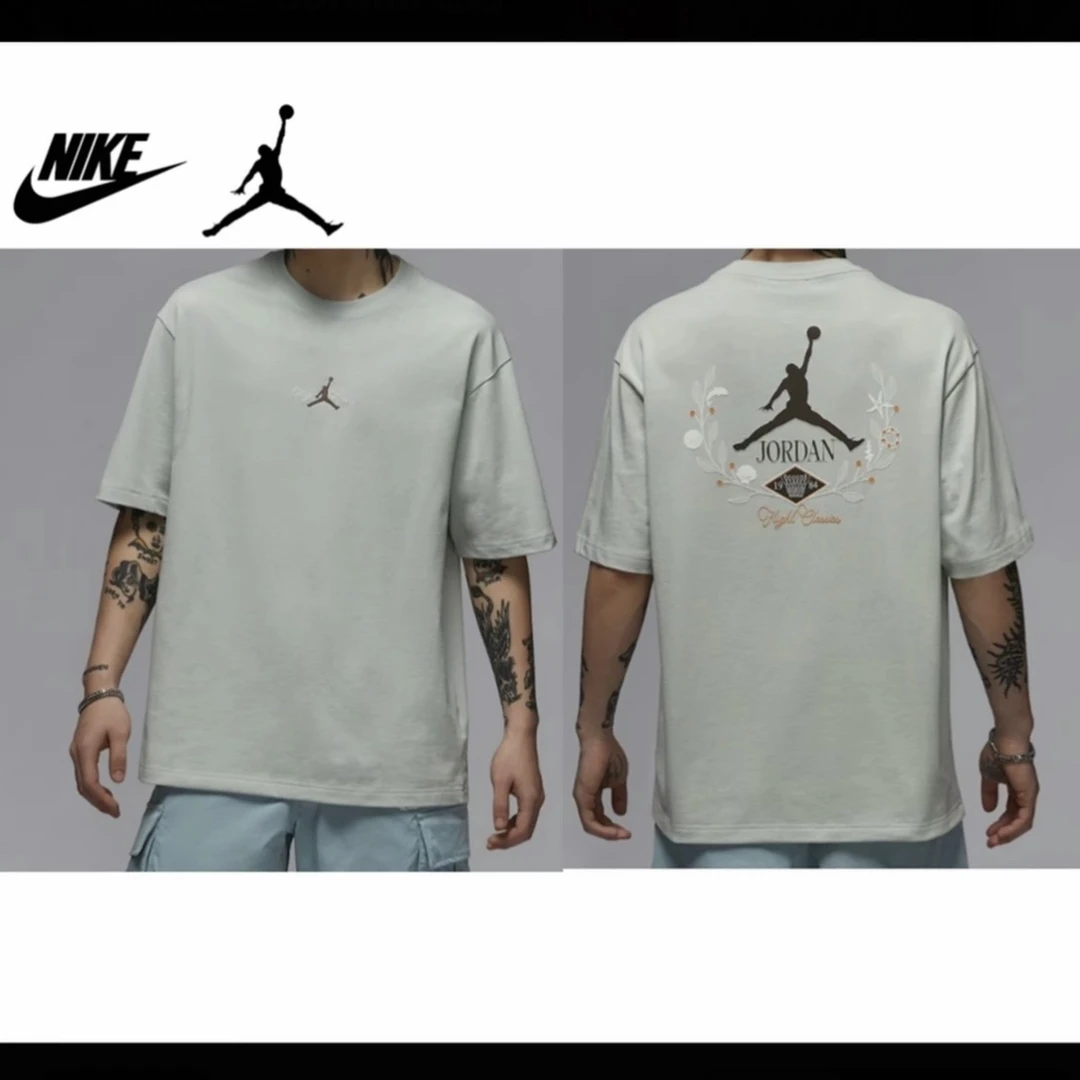 【耐克专属】NIKE耐克男子AS M J SS CREW GFX TEE T恤IF0381-034